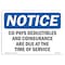 Signmission OSHA Notice, 5" Height, Co-Pays Deductibles And Coinsurance Are Sign, 7" X 5", Landscape OS-NS-D-57-L-10835 - alternate 1